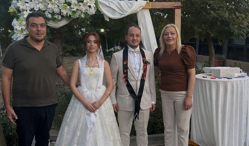 Başkan Çevikbaş, Merve ve Osman’ın Düğününe Katıldı