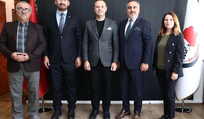 TOBB Sosyal Bilimler Lisesi Heyetinden Başkan Bulut’a Ziyaret