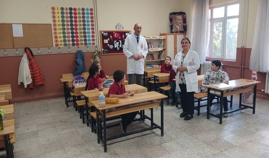 Müdür Akdemir’den Sergen Okullarına Ziyaret