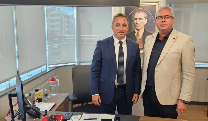 Dermenci’den Ziraat Bankası Müdürü Kurulay’a Hayırlı Olsun Ziyareti