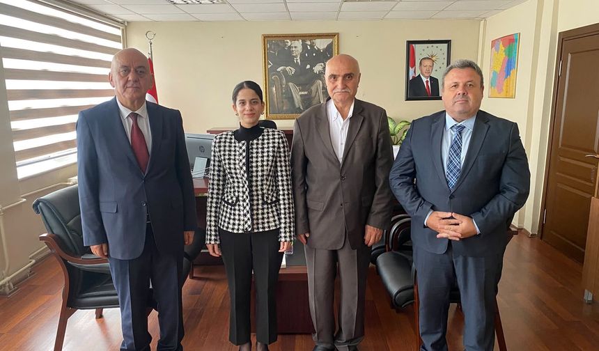 Kaymakam Ünlü, Eğitimcileri Makamında Ağırladı