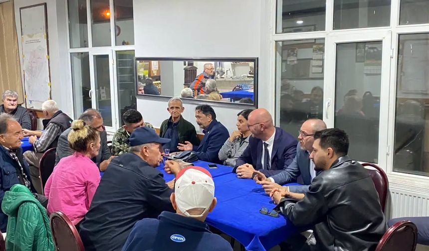 İYİ Parti Teşkilatı Pınarhisar Köylerinde Vatandaşlarla Buluştu