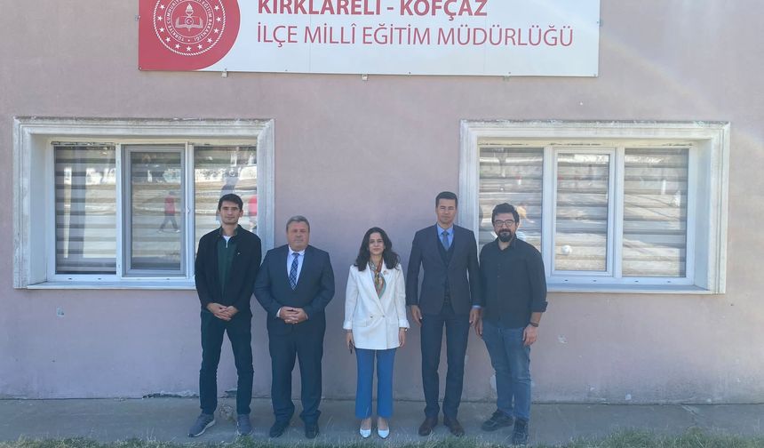 Kaymakam Ünlü’den Müdür Topuz’a Hayırlı Olsun Ziyareti