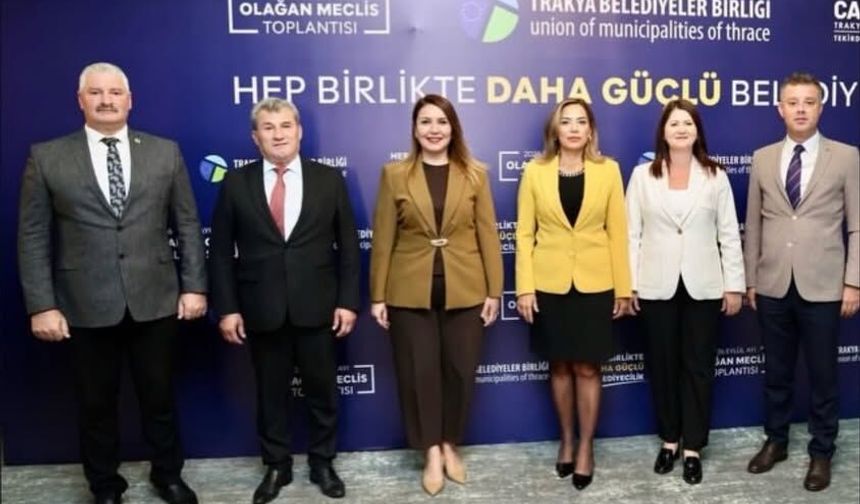 Başkan Hoşgör, Trakya Belediyeler Birliği Toplantısına Katıldı