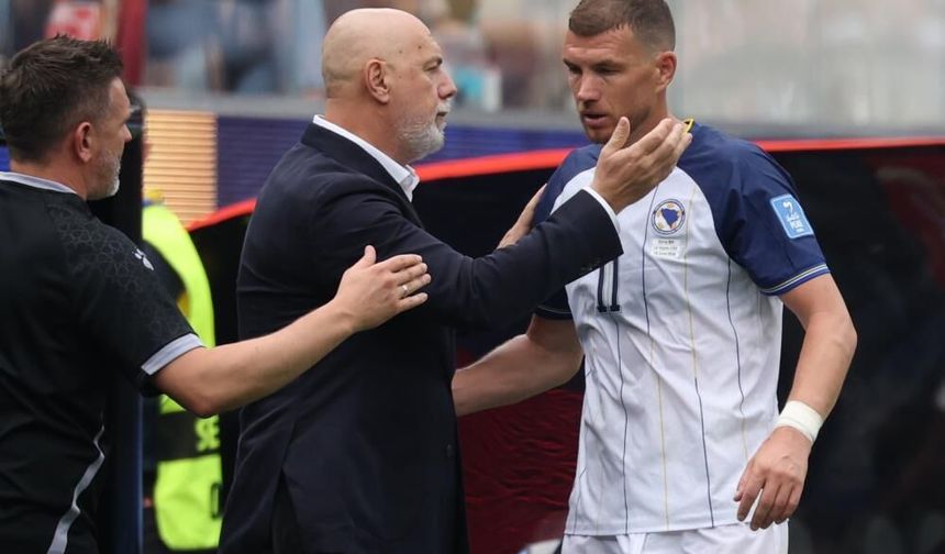 Edin Dzeko, milli takımı kariyerini sonlandırmaya karar verdi
