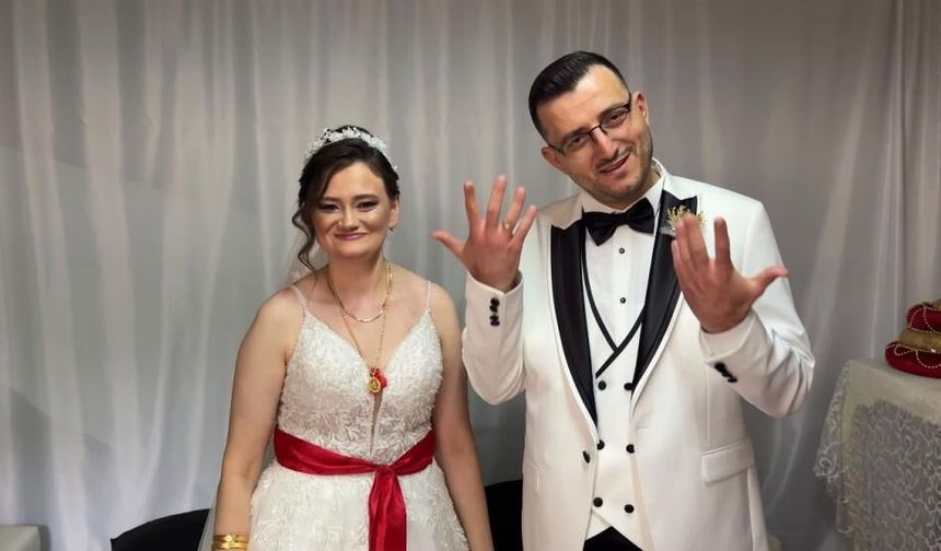 Babaeski’de sevgi engel tanımadı: İşitme ve konuşma engelli çift dünyaevine girdi
