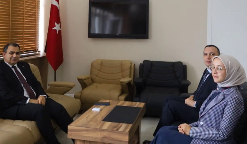 Yeni Atanan Hâkimlerden Kaymakam Balaban’a Ziyaret