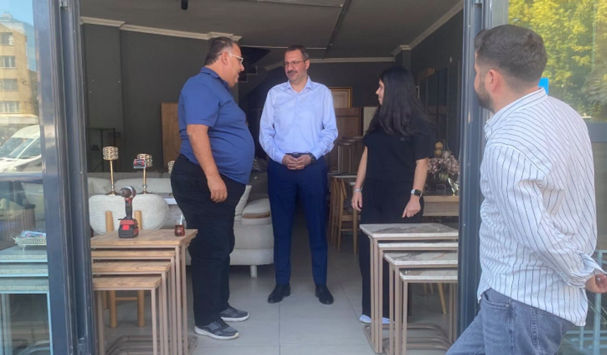Kaymakam Özderin’den Pınarhisar Esnafına Ziyaret