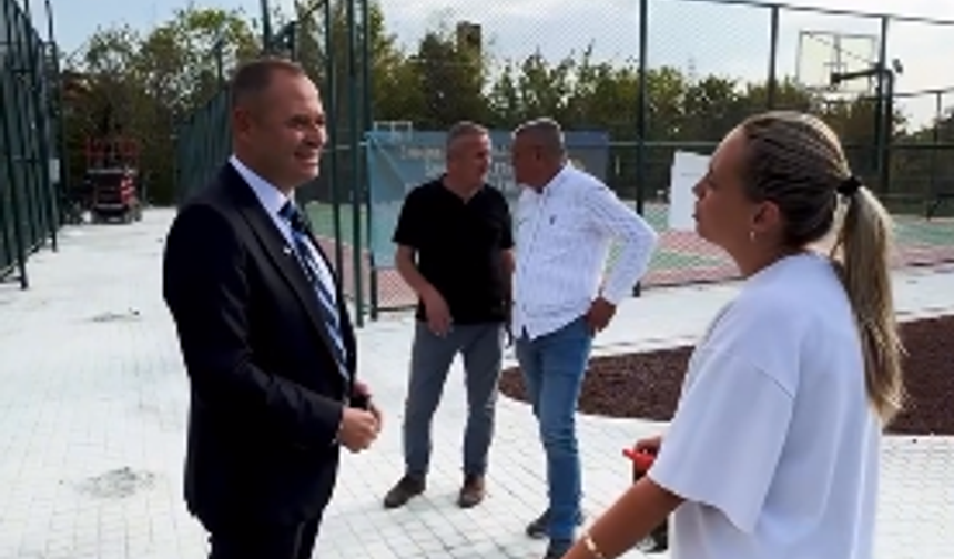 Cumhuriyet Mahallesi Spor ve Yaşam Parkı Yarın Açılıyor
