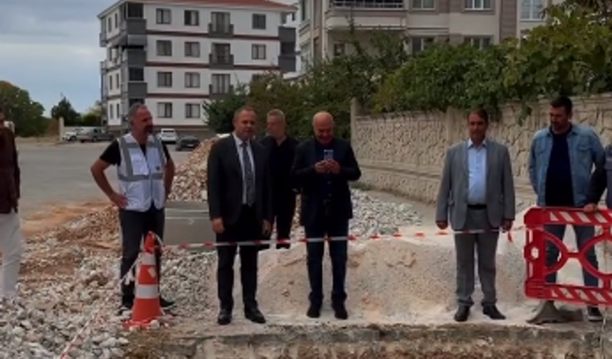 Kırklareli’nde Altyapı Çalışmaları Sahada İncelendi