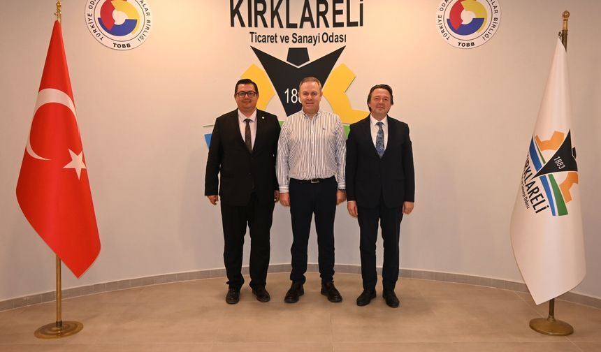 Kırklareli TSO’da Ekonomi ve İş Dünyası Görüşmesi