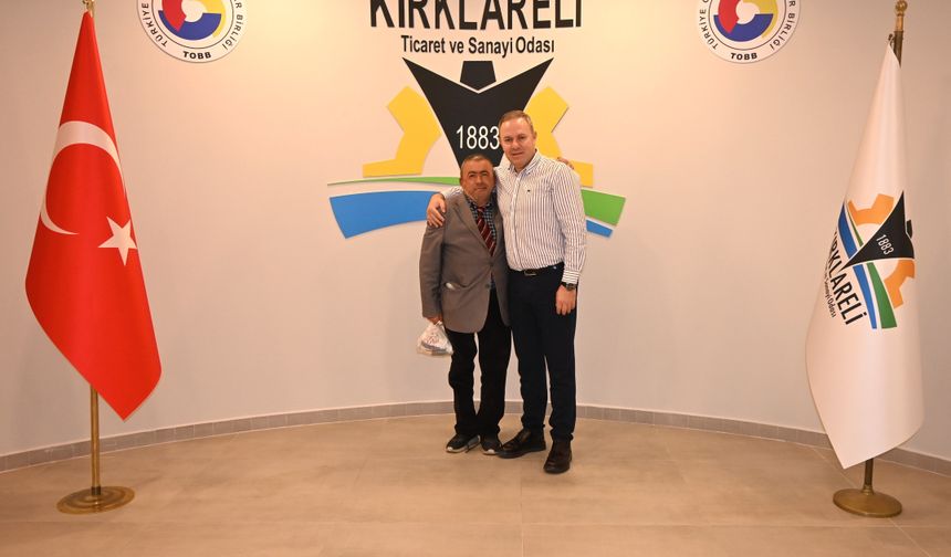 Başkan Ilık, Hasan Başkan’ı Ağırladı