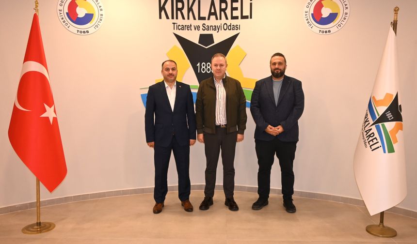 Kırklareli TSO ile SGK Arasında İş Birliği Görüşmesi