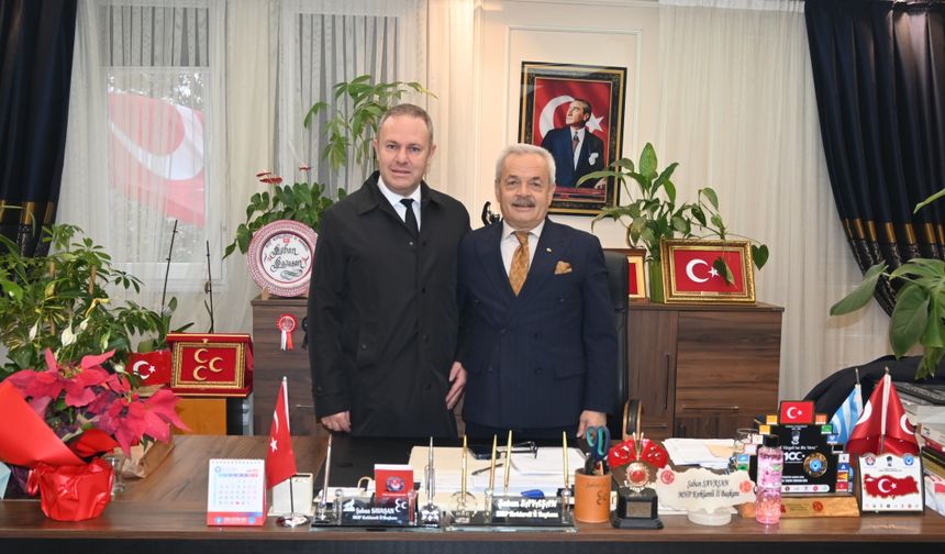 Kırklareli TSO Başkanı Ilık’tan MHP İl Başkanlığına Ziyaret