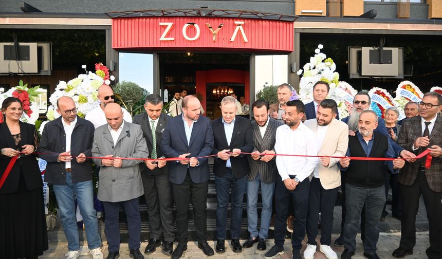 Kırklareli TSO Yönetimi Zoya Restoran’ın Açılışına Katıldı