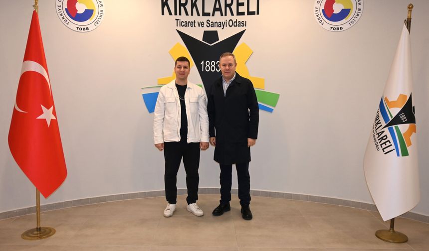 Başkan Ilık, Furkan Mücahit Türküsev’i Ağırladı