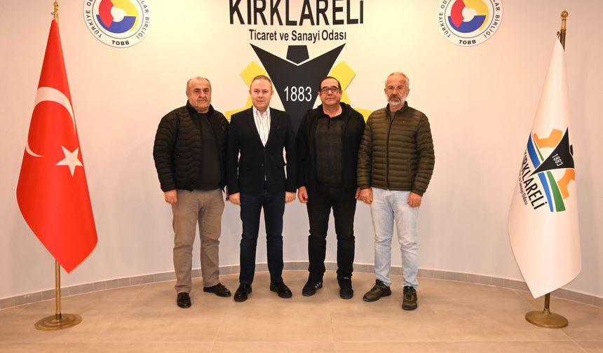 Başkan Ilık, Türk Sağlık-Sen Heyetini Ağırladı