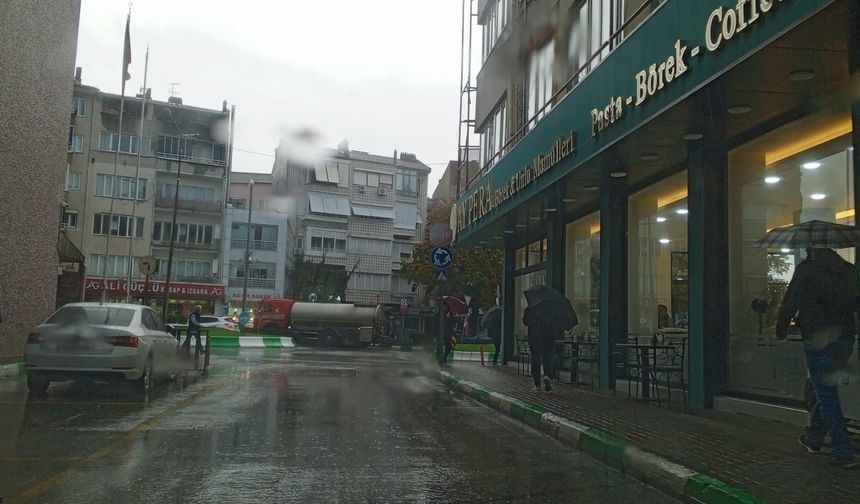 Kırklareli’nde Yağmur Etkili Oluyor