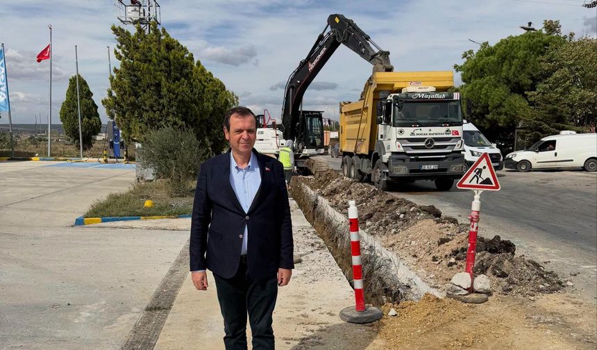 Vize’de Doğalgaz Çalışmalarında Sona Gelindi