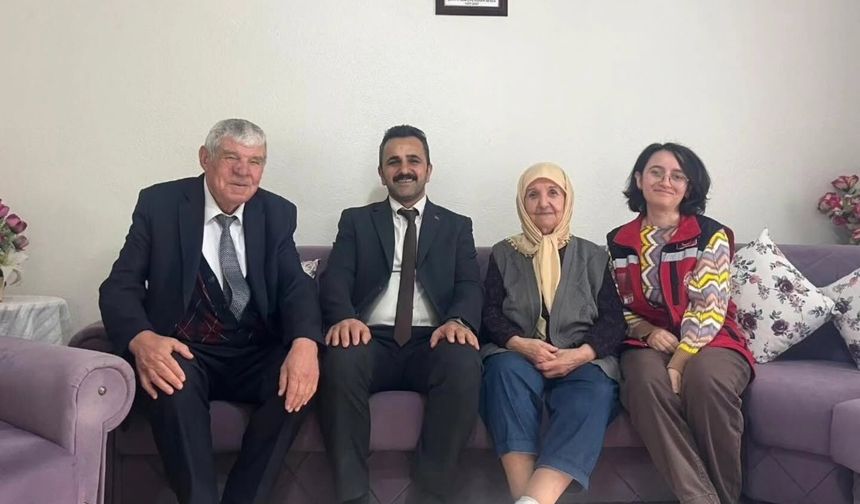 Şehit Güven Seven’in Ailesi Ziyaret Edildi