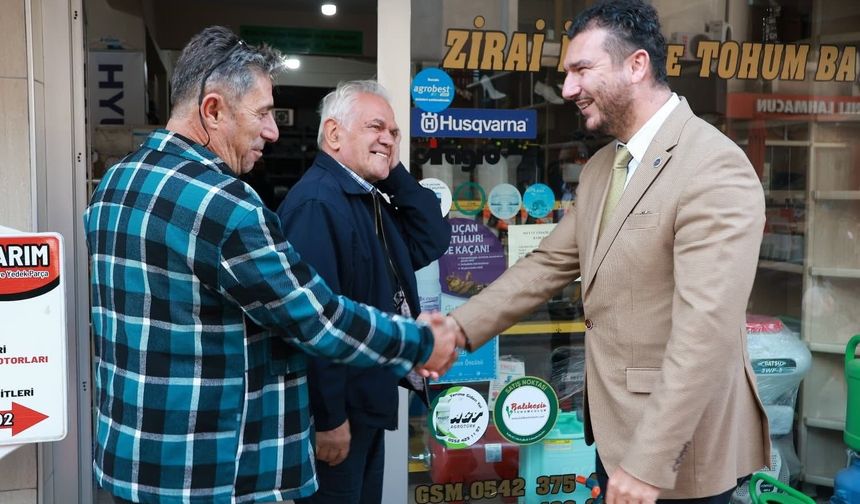 Başkan Yayla, Esnaf ve Vatandaşlarla Buluştu