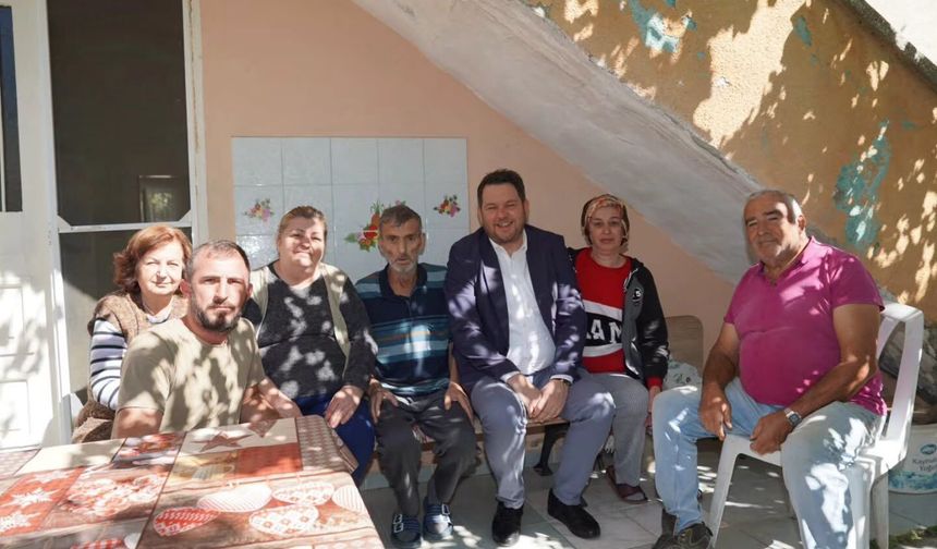 Başkan Talay’dan Fedai Tarel’e Geçmiş Olsun Ziyareti
