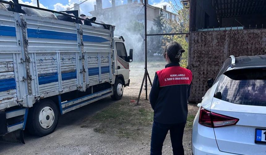 Lüleburgaz’da Hayvan Nakillerine Yönelik Denetimler Sürüyor