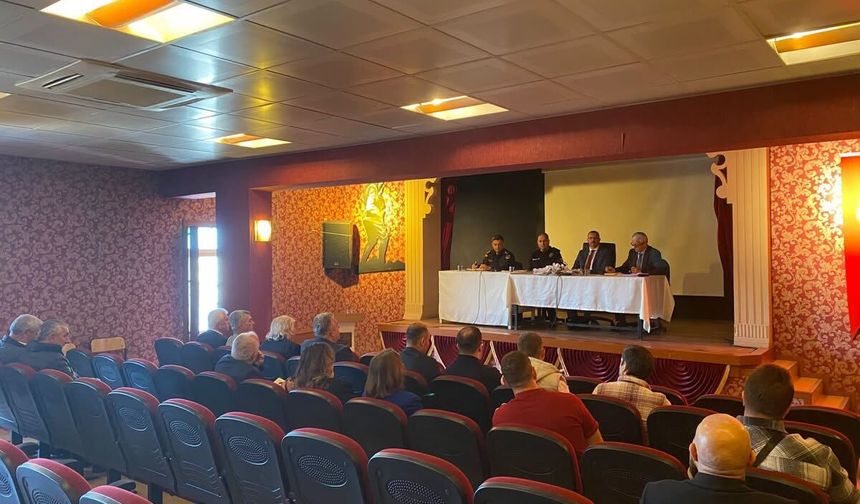 Pınarhisar’da Okul Güvenliği İçin Koordinasyon Toplantısı