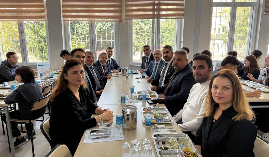 Müdür Altınöz, Pansiyon Öğrencileriyle Buluştu