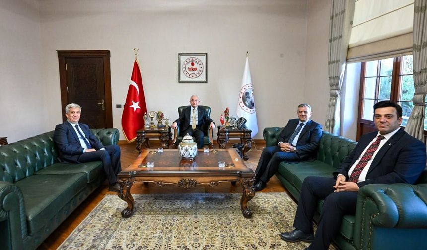 Vali Turan, Yargı Mensuplarını Makamında Ağırladı