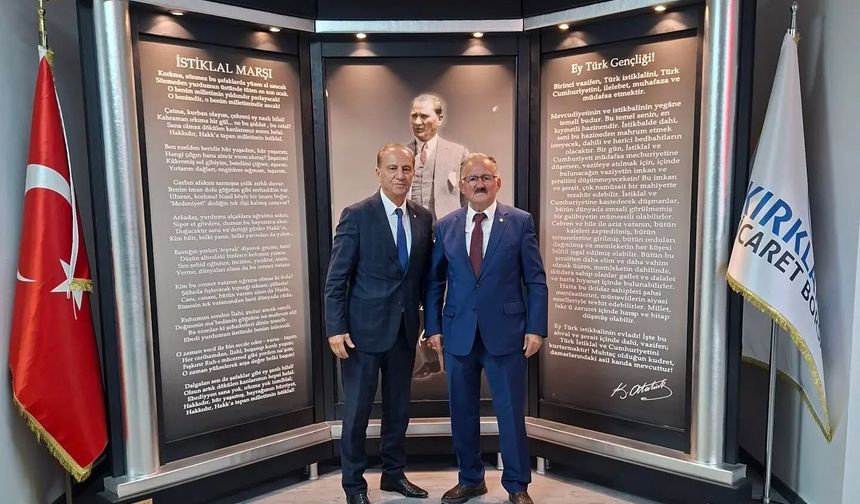 Trakya Birlik’ten Kırklareli Ticaret Borsası’na Ziyaret
