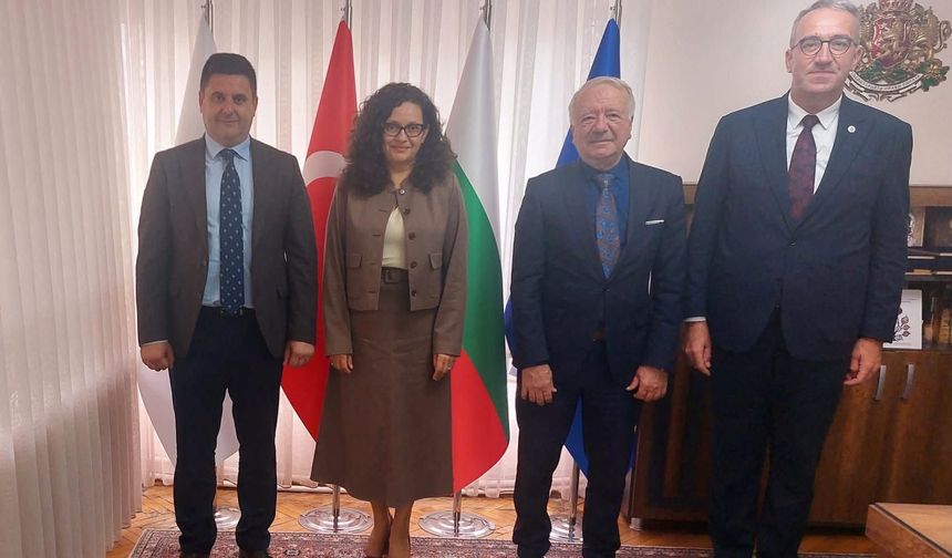 Başkan Özen’den Bulgaristan Başkonsolosluğuna Ziyaret