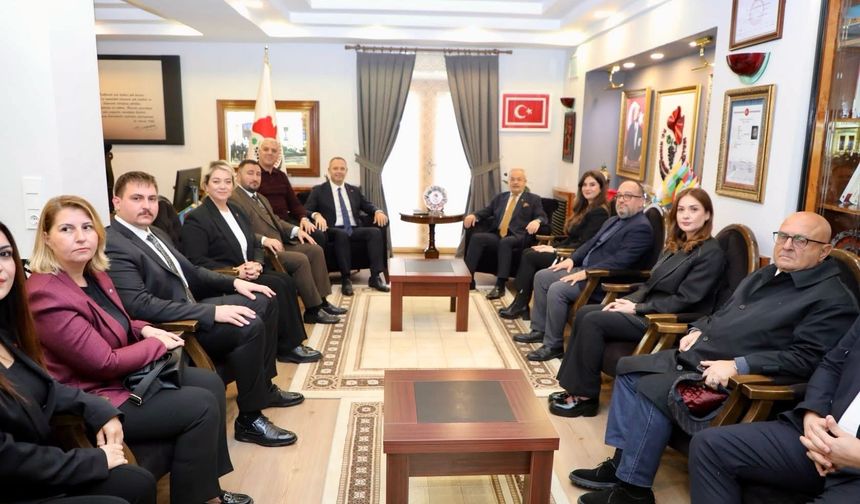 Başkan Bulut, MHP İl Başkanı Savaşan’ı Ağırladı