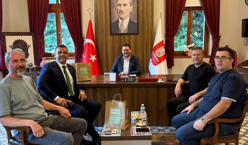 Nişikli ve Beraberindeki Heyetten Talay’a Ziyaret