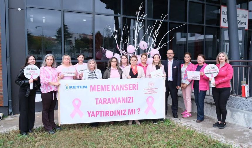 Kırklareli’nde Meme Kanseri İçin Farkındalık Etkinliği