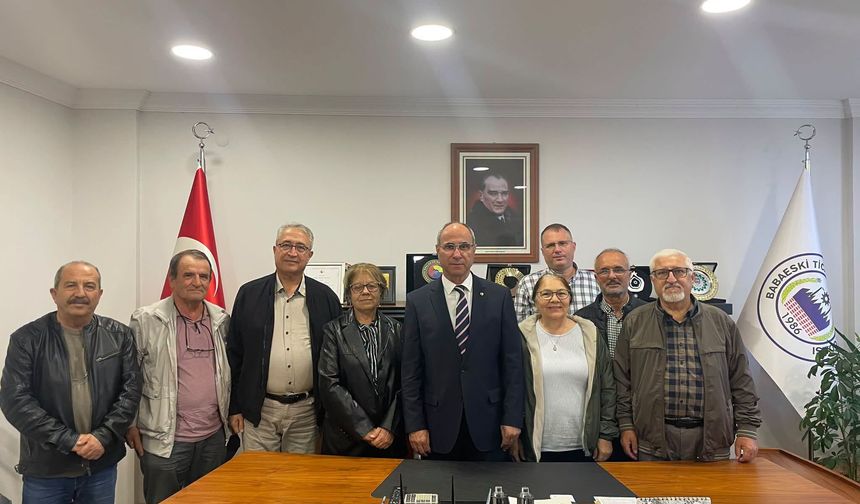Babaeski Lisesi Mezunları Derneğinden Ticaret ve Sanayi Odasına Ziyaret