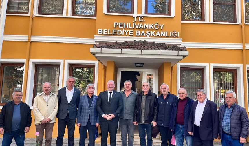 Başkan Hoşgör, Yeni Parti Heyetini Ağırladı