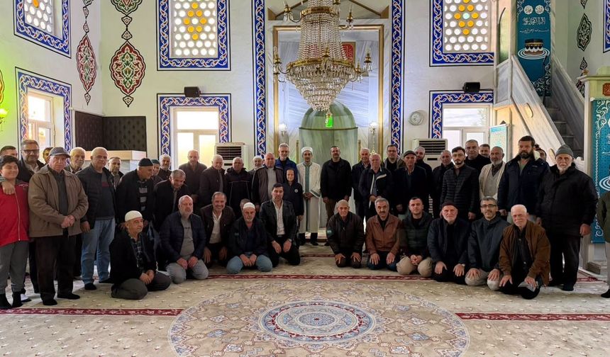 Kaymakam Özderin, Sabah Namazı Buluşmasına Katıldı
