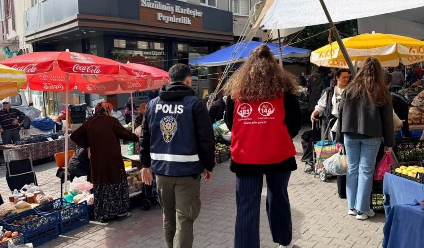 Vize’de Çocukların Güvenliği İçin Pazar Yerinde Saha Taraması