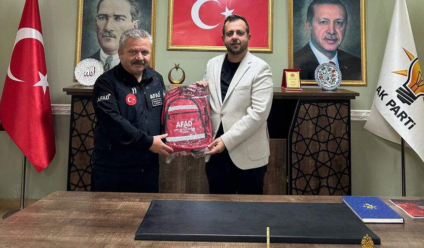 AK Parti İl Başkanı Dağtaş, AFAD İl Müdürü Avcı’yı Ağırladı