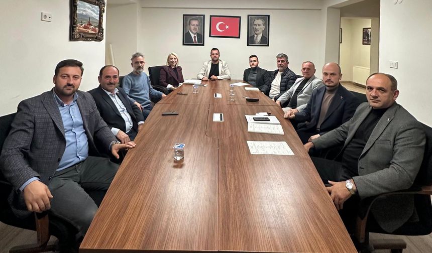 AK Parti Kırklareli Teşkilatında Haftalık Toplantı