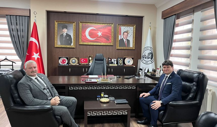 Müdür Ilgaz’dan Pehlivanköy Belediyesine Ziyaret