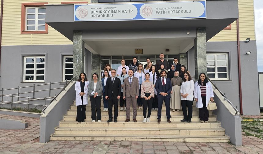 Müdür Altınöz’den Demirköy’de Okul Ziyaretleri