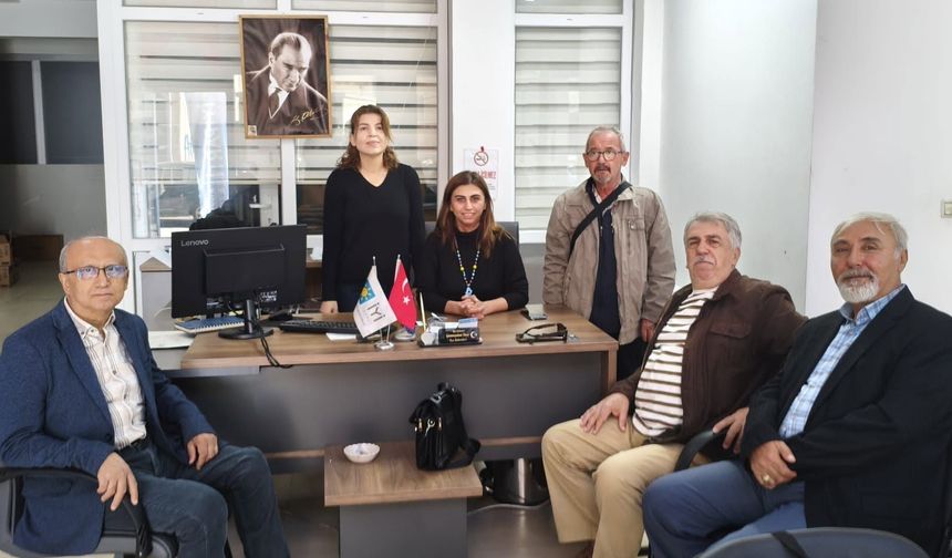 TSD Kırklareli Şubesi’nden İYİ Parti’ye Proje Ziyareti