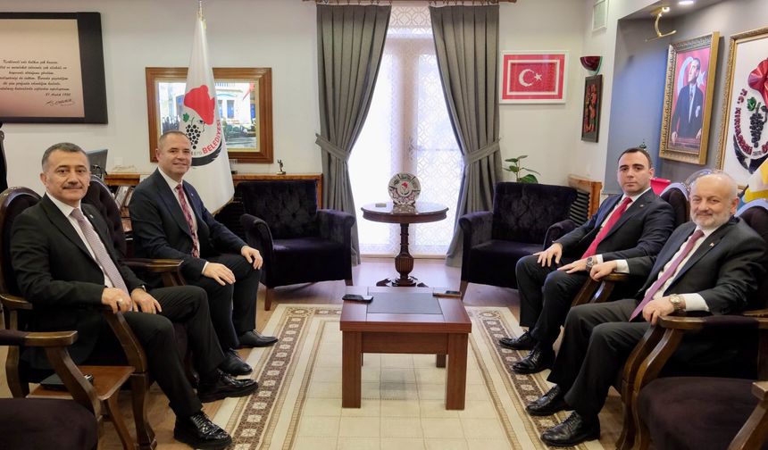 Kırklareli Belediye Başkanı Bulut’a Protokolden Ziyaret