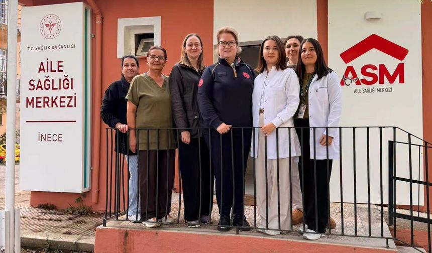 Müdür Cerit’ten İnece’de Sağlık Merkezi ve Dernek Ziyareti