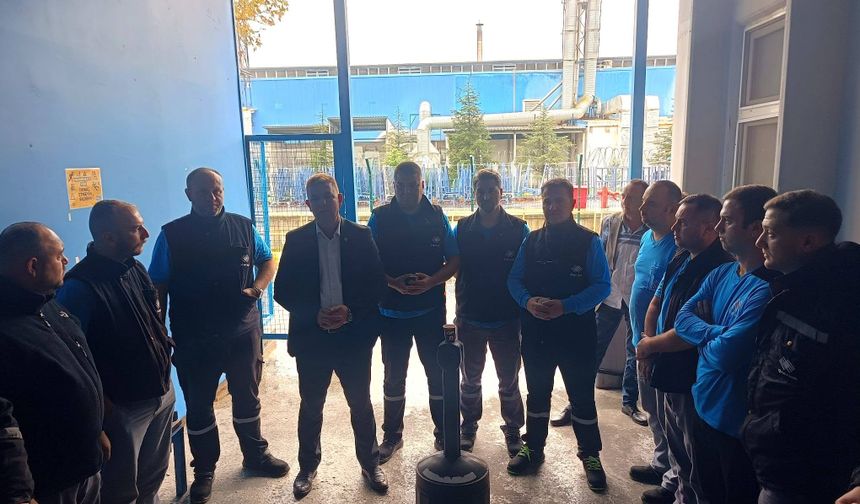 Başkan Soysal’dan Şişecam İşçilerine Ziyaret