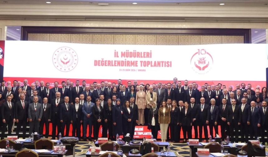 Kırklareli Aile ve Sosyal Hizmetler İl Müdürlüğü Ankara’daki Değerlendirme Toplantısına Katıldı