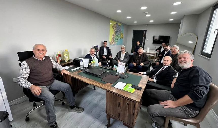 AK Parti Heyetinden Lüleburgaz’da Kural Tedarik’e Ziyaret