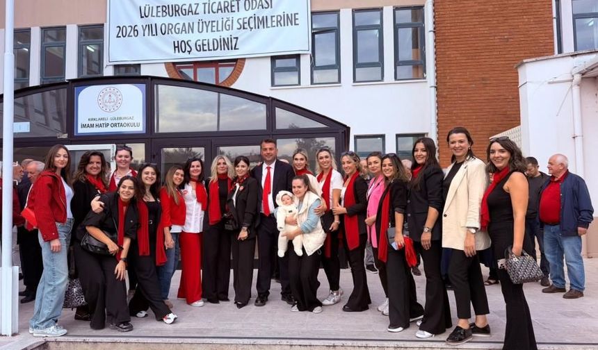 Lüleburgaz TSO seçimlerinde 8 meslek grubunu Durmaz’ın listesi kazandı